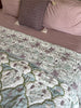 Mughal Bouquet Jaal Reversible Cotton Quilt