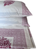 Red Boota Handblock Printed Bedsheet