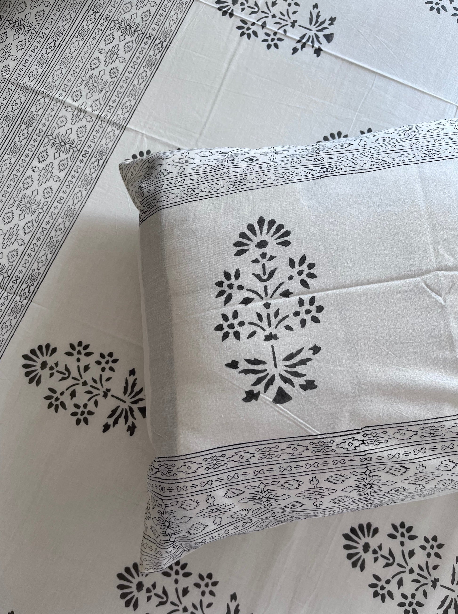 Mughal Motifs Printed Bedsheet