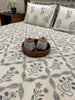 Anokhi Floral Handblock Printed Bedsheet