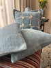 Hand Knotted and Sky Blue Cushion Cover Set